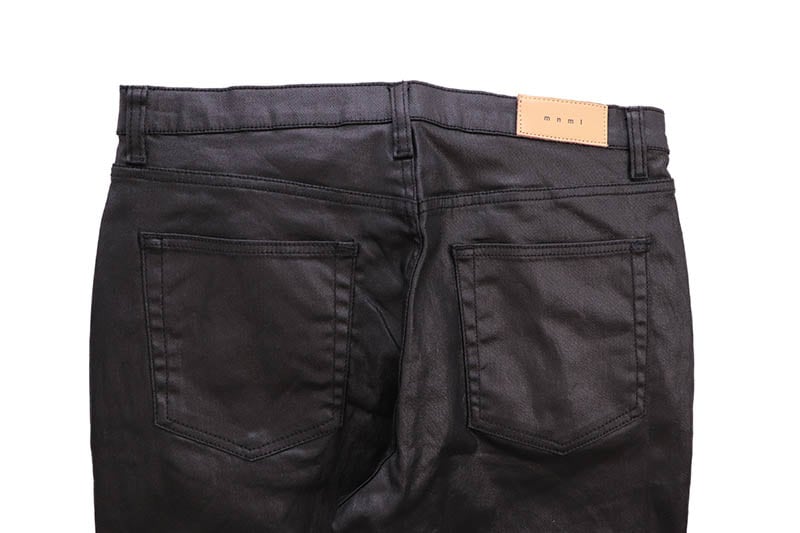 mnml B447 WAXED FLARE DENIM (D510:WAX BLACK) | Brand,M-R,mnml