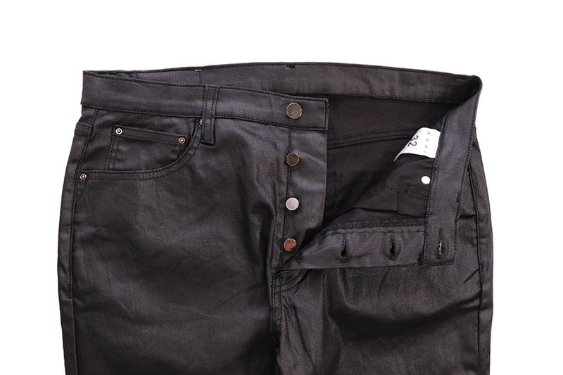 mnml B447 WAXED FLARE DENIM (D510:WAX BLACK) | Brand,M-R,mnml