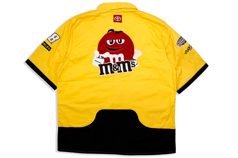 JH Design KYLE BUSCH M&M's 2020 PIT SHIRT (KYB603MM20:YELLOW)