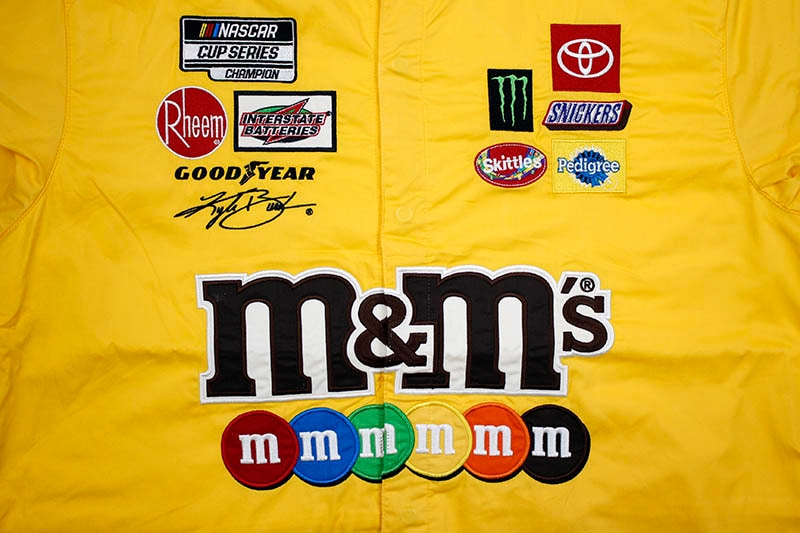 JH Design KYLE BUSCH M&M's 2020 PIT SHIRT (KYB603MM20:YELLOW)