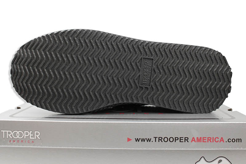 TROOPER EMBROIDERY HOUSE SHOES (KS-002E:BLACK/ROYAL)
