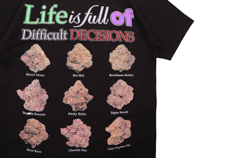 COOKIES FULL OF CHOICES TEE (BLACK) CM253TSP27