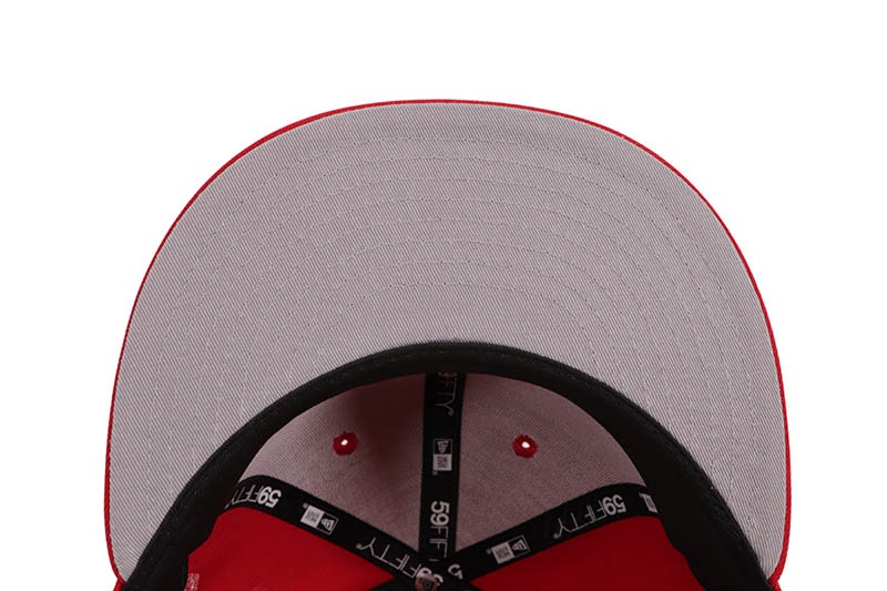 NEW ERA LOS ANGELES DODGERS 59FIFTY FITTED CAP (1980 ALL STAR GAME CUSTOM SIDE PATCH/GREY UNDER VISOR/SCARLET) 70945476