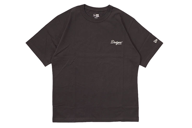 NEW ERA LOS ANGELES DODGERS COOPERSTOWN WASHED COTTON TEE (SUMI KURO) 14856631