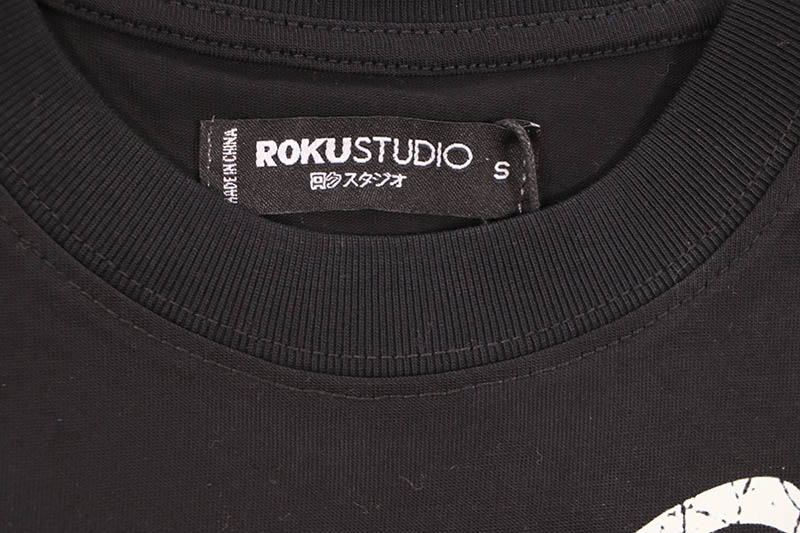 ROKU STUDIO FAITH BOXY TEE (RK1482091:BLACK)