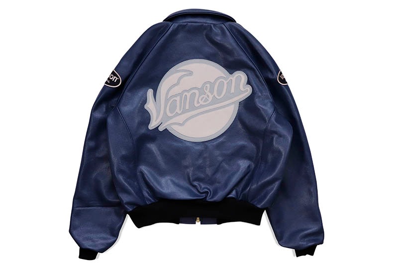 VANSON BRONX BOMBER JACKET (TJC:NAVY) | Brand,S-Z,VANSON