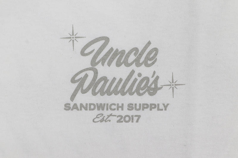UNCLE PAULIE'S SUPLY TEE (WHITE)