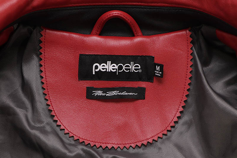 Pelle Pelle RENEGADES JACKET (324-37497-CBM:CABERNET/BLACK /WHITE/MAIZE)