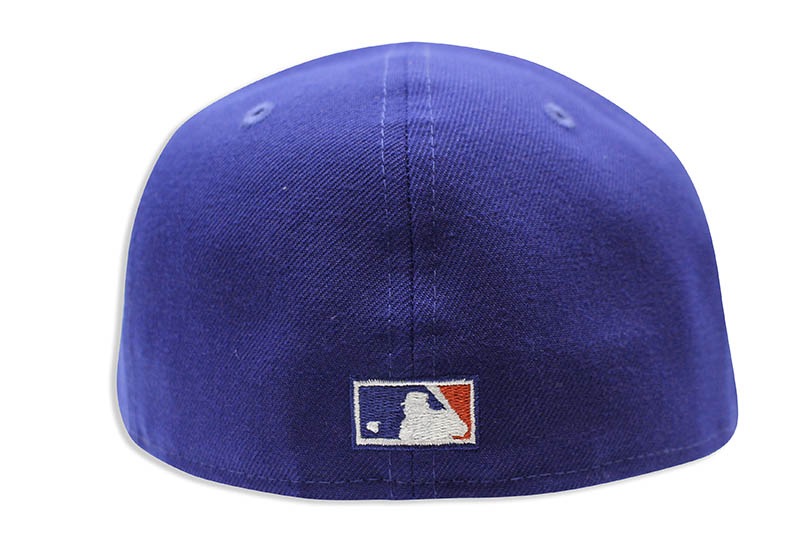 NEW ERA LOS ANGELES DODGERS 59FIFTY FITTED CAP (1958-1998 40TH ANNIVERSARY PATCH/DARK ROYAL)