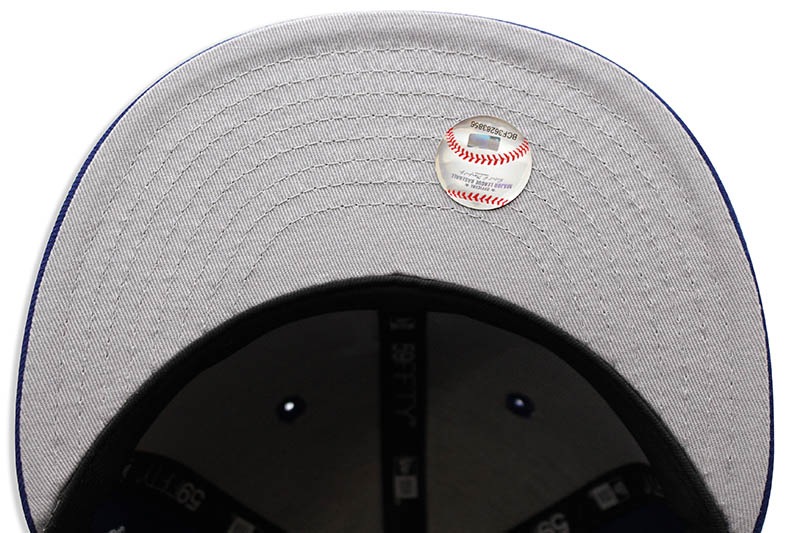 NEW ERA LOS ANGELES DODGERS 59FIFTY FITTED CAP (1958-1998 40TH ANNIVERSARY PATCH/DARK ROYAL)