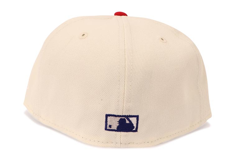 NEW ERA LOS ANGELES DODGERS 59FIFTY FITTED CAP (60TH ANNIVERSARY SIDE PATCH/GREY UNDER VISOR/CHROME ROYAL)