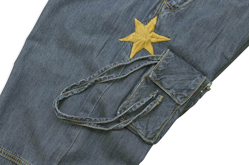 BILLIONAIRE BOYS CLUB BB HALF MOON JEAN (811-1102:SOLAR FLARE)