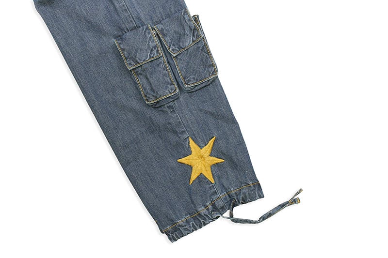 BILLIONAIRE BOYS CLUB BB HALF MOON JEAN (811-1102:SOLAR FLARE)