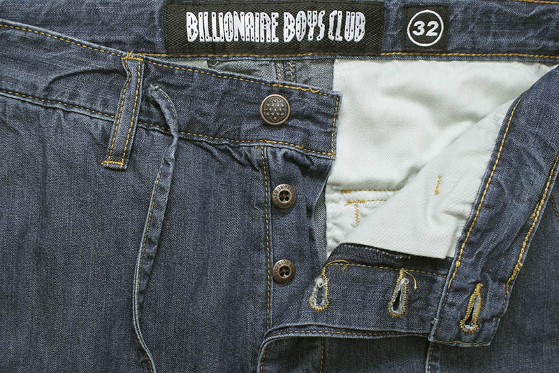 BILLIONAIRE BOYS CLUB BB HALF MOON JEAN (811-1102:SOLAR FLARE)