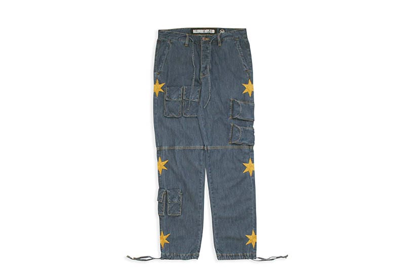 BILLIONAIRE BOYS CLUB BB HALF MOON JEAN (811-1102:SOLAR FLARE)