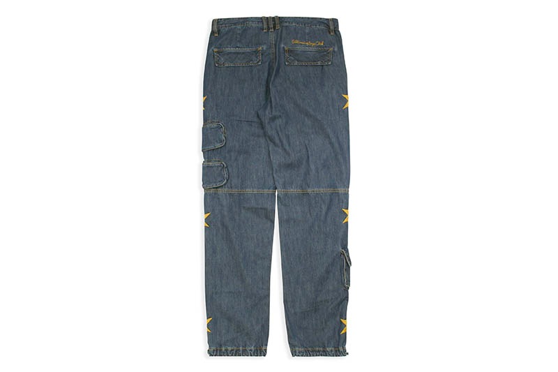 BILLIONAIRE BOYS CLUB BB HALF MOON JEAN (811-1102:SOLAR FLARE)