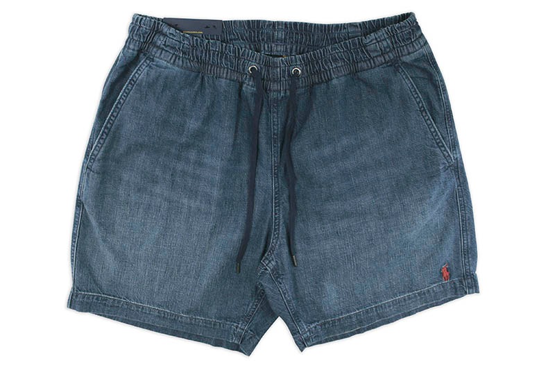 POLO RALPH LAUREN 5 POCKET DENIM CLASSIC SHORTS (710798269001:CLASSIC BLUE)