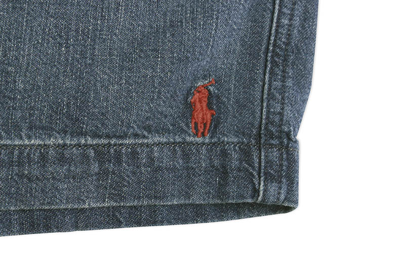 POLO RALPH LAUREN 5 POCKET DENIM CLASSIC SHORTS (710798269001:CLASSIC BLUE)