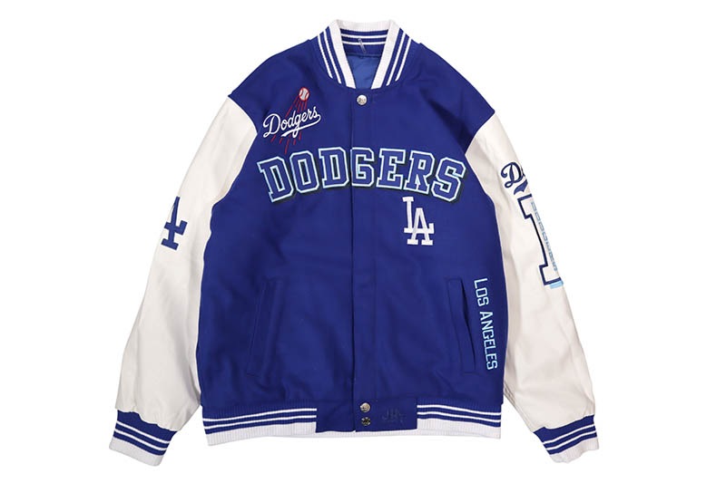 JH Design LOS ANGELES DODGERS REVERSIBLE JACKET (DOD253LCC5:ROYAL