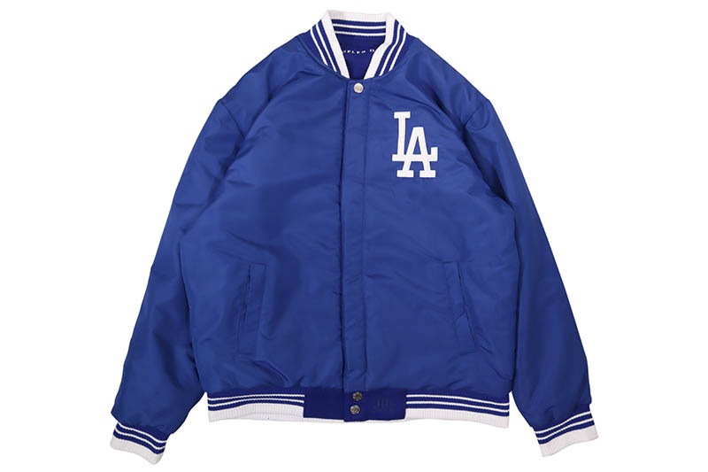 JH Design LOS ANGELES DODGERS REVERSIBLE JACKET (DOD253LCC5:ROYAL/WHITE)