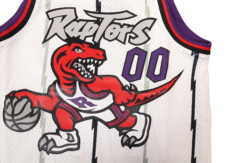 MITCHELL & NESS x PLAYBOI CARTI TORONTO RAPTORS SWINGMAN JERSEY 1998 (JY18082-TRAWHIT:WHITE)