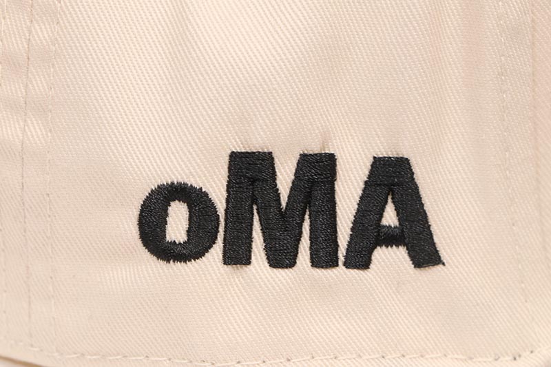 oMA STUDIOS NY CURVED BRIM HAT (CREAM)