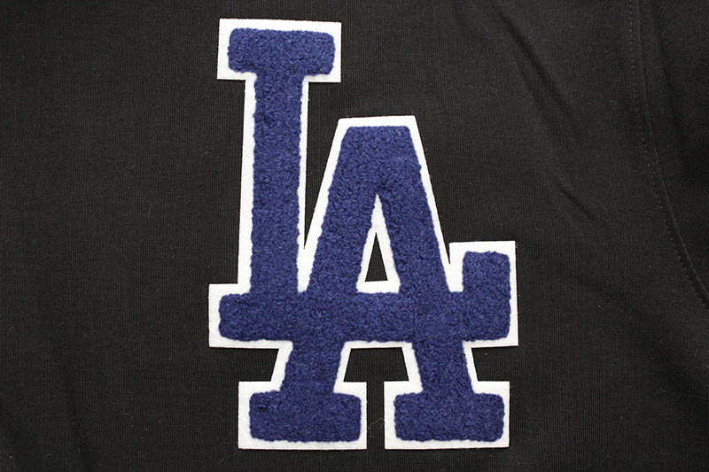 PRO STANDARD LOS ANGELES DODGERS LOGO HOODY (LLD531601:BLACK)