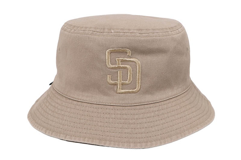 NEW ERA SANDIEGO PADRES REVERSIBLE BUCKET 01 (ASH BROWN/WALNUT) 14744769
