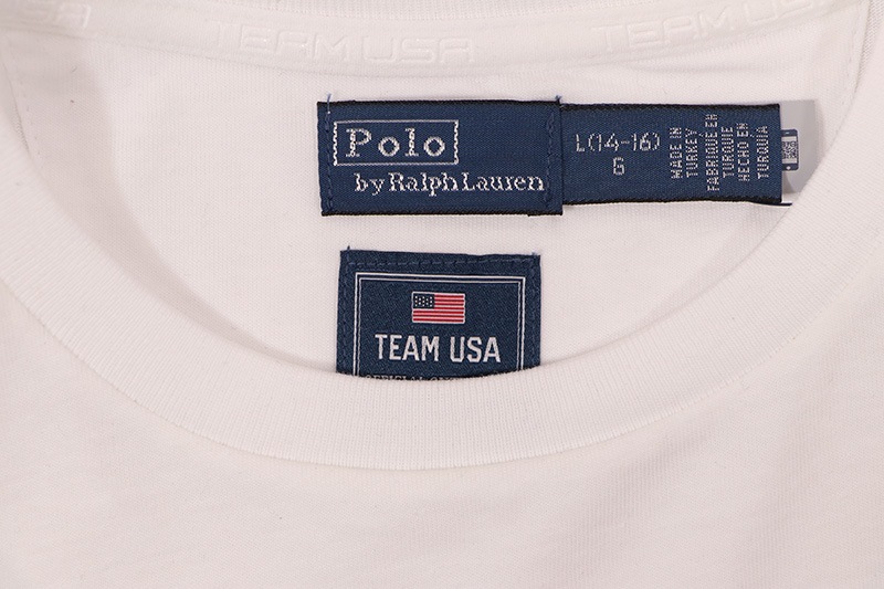 POLO RALPH LAUREN BOYS TEAM USA GRAPHIC PRINT T-SHIRTS