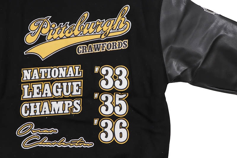 HEADGEAR CLASSICS PITTSBURGH CRAWFORDS NEGRO LEAGUE VARSITY JACKET