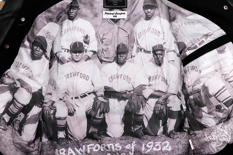 HEADGEAR CLASSICS PITTSBURGH CRAWFORDS NEGRO LEAGUE VARSITY JACKET