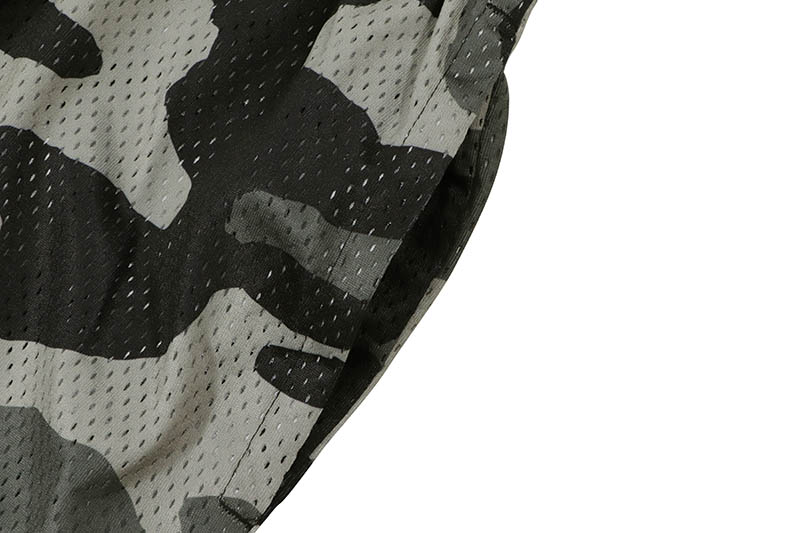 PRO CLUB COMFORT MESH CARGO SHORTS (BLACK CAMO) 11PC0504