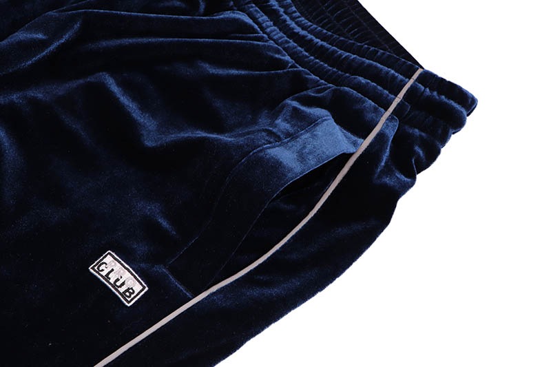 PRO CLUB COMFORT VELOUR TRACK PANT (NAVY) 16PC0403