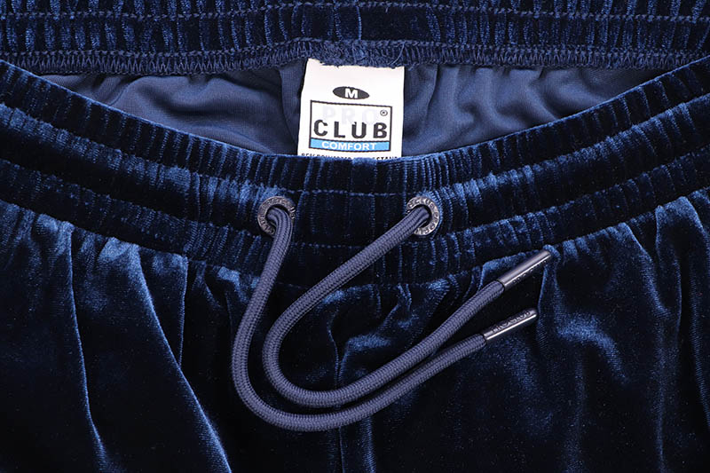 PRO CLUB COMFORT VELOUR TRACK PANT (NAVY) 16PC0403