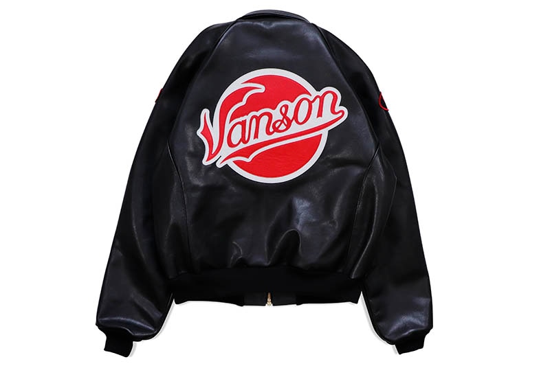 VANSON HARLEM BOMBER JACKET (TJC:BLACK) | Brand,S-Z,VANSON