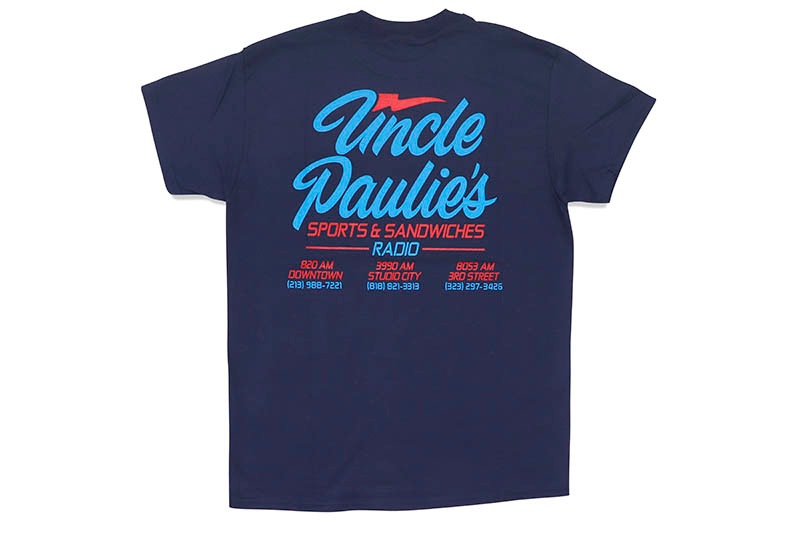 UNCLE PAULIE'S SPORTS TEE (NAVY)
