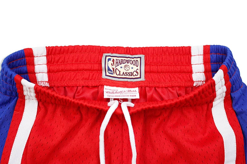 MITCHELL & NESS SWINGMAN SHORTS (PHILADELPHIA 76ERS/ROAD/1996-97) SMSHGS18247