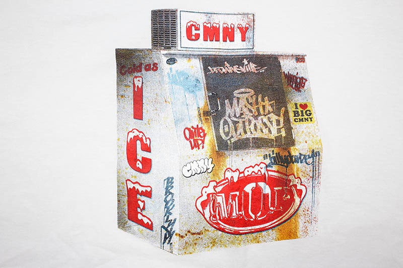 CLASSIC MATERIAL NY x M.O.P. COLD AS ICE T-SHIRT (WHITE)