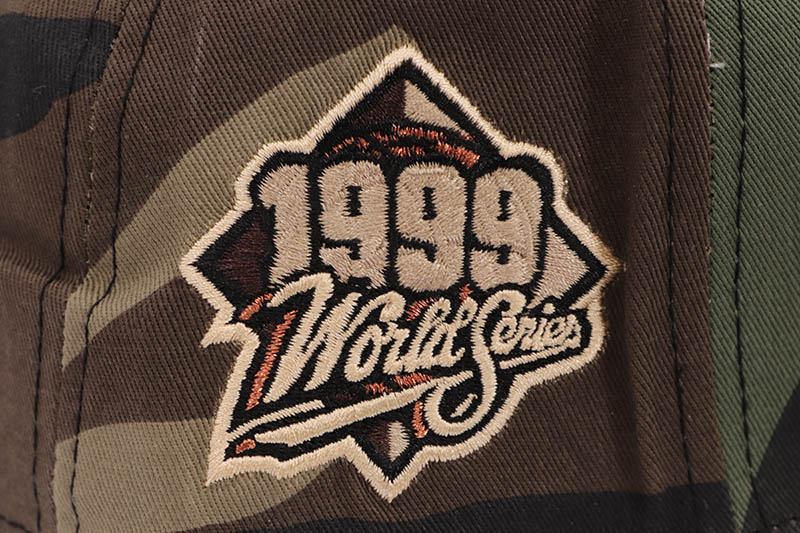 NEW ERA NEW YORK YANKEES 9FORTY AF ADJUSTABLE CAP (1999 WORLD SERIES SIDE PATCH/GREY UNDER VISOR/WOODLAND CAMO)