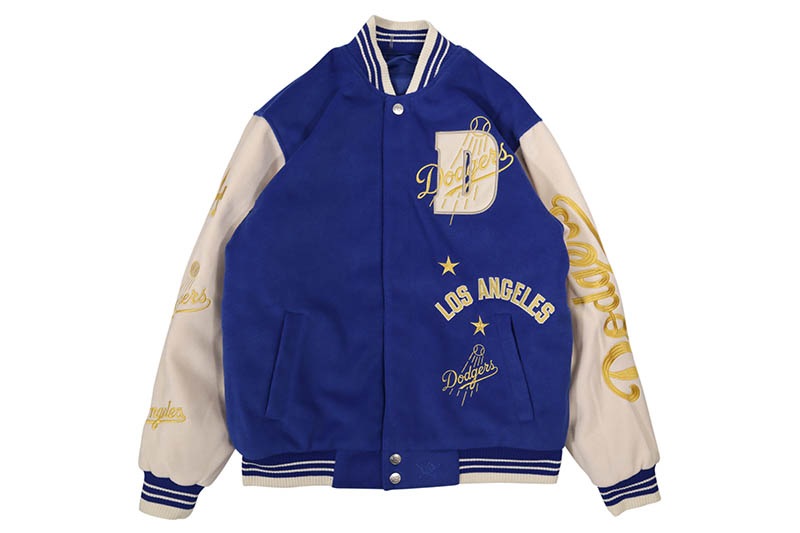 JH Design LOS ANGELES DODGERS REVERSIBLE JACKET (DOD123GLD5:ROYAL