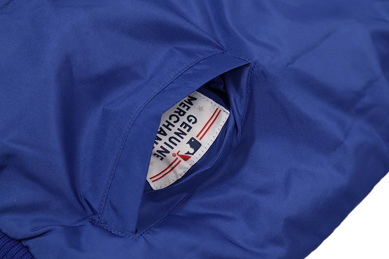 JH Design LOS ANGELES DODGERS REVERSIBLE JACKET (DOD123GLD5:ROYAL/CREAM)