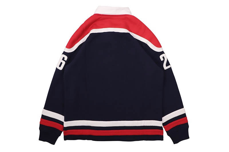 POLO RALPH LAUREN BOYS TEAM USA KNIT RUGBY PULLOVER (323A97872001)