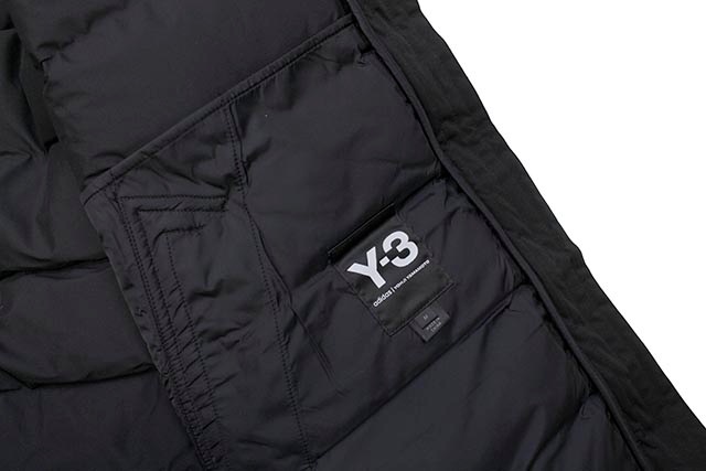 Y-3 SEAMLESS HOODED DOWN JKT(FJ0442:BLACK)
