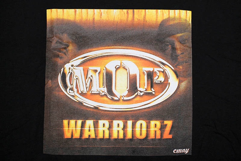 CLASSIC MATERIAL NY x M.O.P. 20 YEARS ANNIVERSARY WARRIORZ T-SHIRT (BLACK)