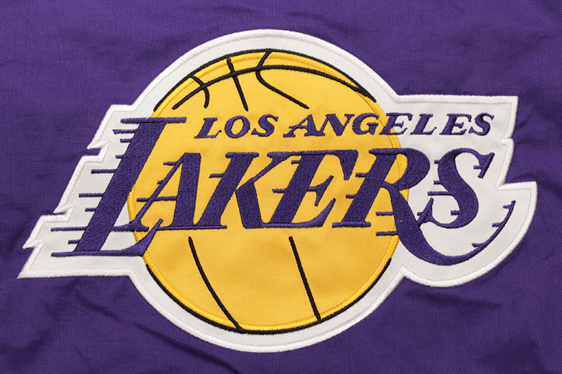 STARTER LOS ANGELES LAKERS HOODED NYLON JACKET (LS030736)