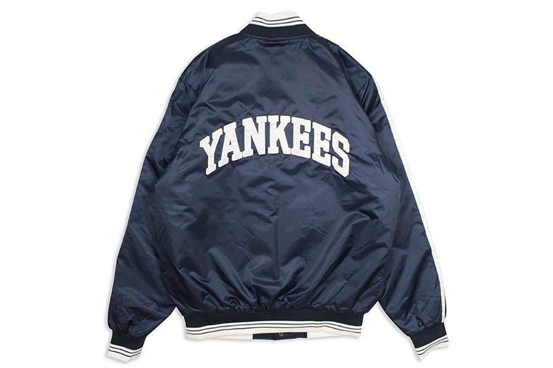 STARTER NEW YORK YANKEES DOUBLE LINES JACKET (LS07E740:NYY)