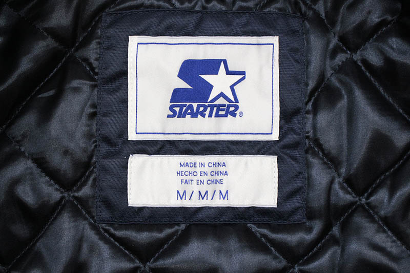 STARTER NEW YORK YANKEES DOUBLE LINES JACKET (LS07E740:NYY)