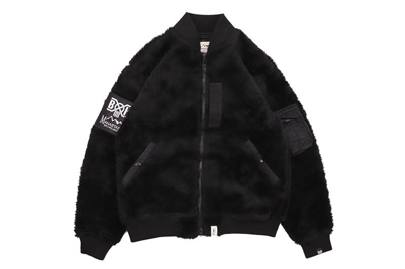 MANASTASH X BOUNTY HUNTER BOA MA-1 (792-5252012-010:BLACK)