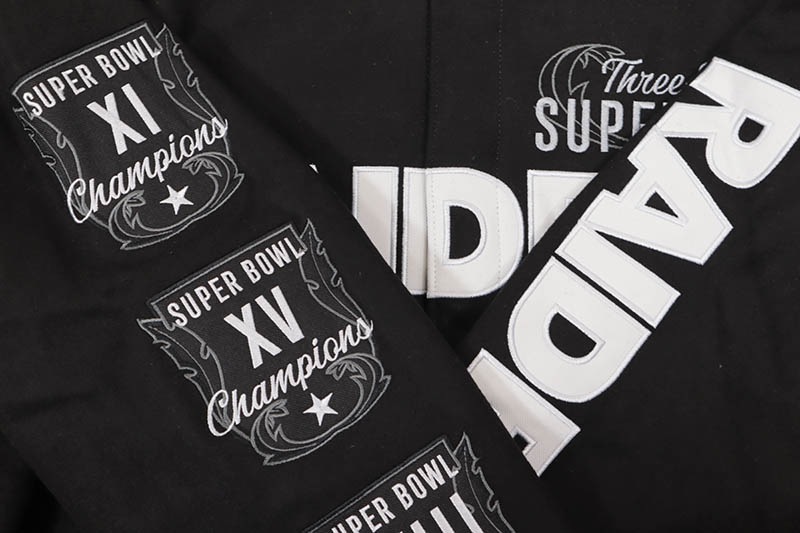 JH DESIGN LAS VEGAS RAIDERS COMMEMORATIVE JACKET (RAI103CMM3:BLACK)