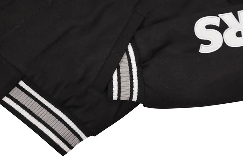 JH DESIGN LAS VEGAS RAIDERS COMMEMORATIVE JACKET (RAI103CMM3:BLACK JH DESIGN LAS VEGAS RAIDERS COMMEMORATIVE JACKET (RAI103CMM3:BLACK